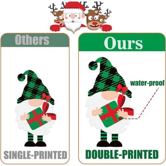 Christmas Window Clings Christmas Window Clings 316PCS Stickers, 8 Sheets - Picture 2 of 6